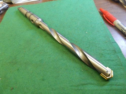 AME 13/16&#034; x 7.5&#034; Spade Drill #3 Morse Taper Coolant Induced Shank