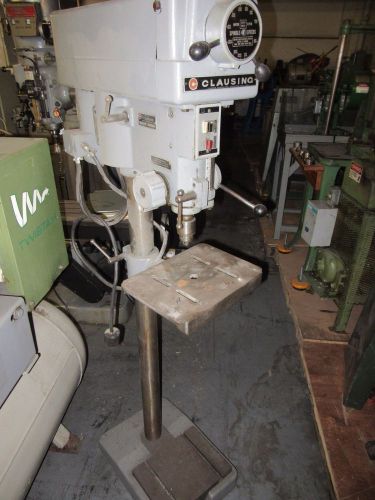 Clausing 15&#034; floor model variable speed drill press model # 1689 for sale