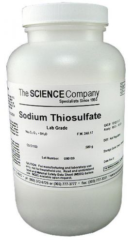 Nc-0886, sodium thiosulfate, 500g carpet cleaning, patina, pond chlorine removal for sale