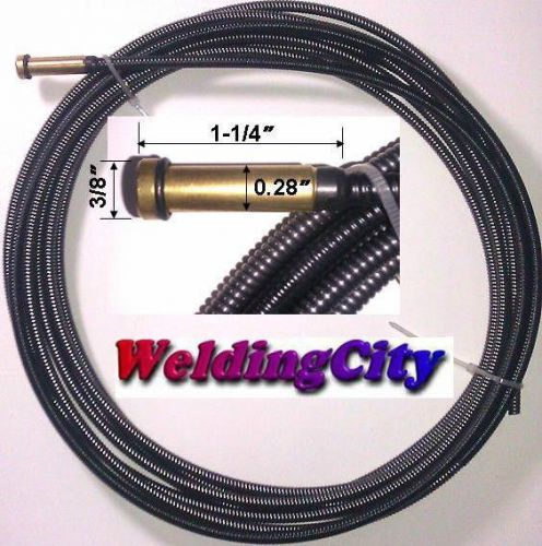 Liner 42-3035-15 030-035&#034; 15-ft for tweco #1/#2 &amp; lincoln 200a mig welding guns for sale
