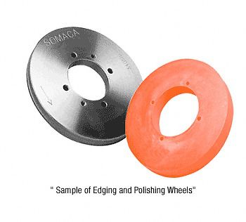 Crl/somaca 60x artifex polishing wheel for 1/8&#034; to 3/4&#034; glass for sale