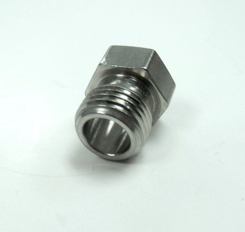 Swagelok 316 SS VCR Face Seal Fitting, SS-4-VCR-4, 1/4 in. Male Nut