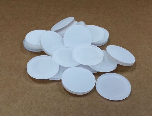 20 pack clear acrylic disc 1&#034; diam.x 1/8&#034; thick for sale