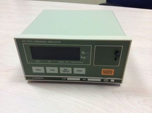 AD-4323 Weighing Indicator A &amp; D   (A-1)