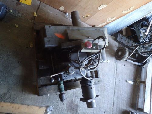 Clausing 5-speed drill press gang head with #2215 power feed 1.5 hp 3-phase for sale