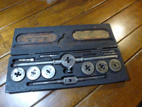 Vintage Little Giant Screw Plate Vintage Tap and Die Set Greenfield No. 5