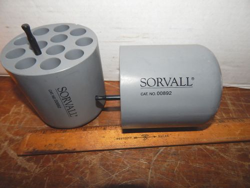 Sorvall 00892 Centrifuge Rotor Bucket Inserts, Pair