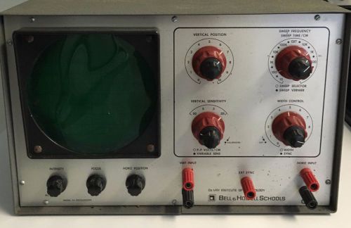 Bell &amp; Howell Oscilloscope - model 34
