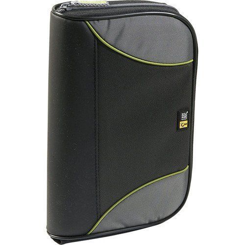 Case logic csw-72 black 72 capacity cd wallet - book fold - nylon - black for sale