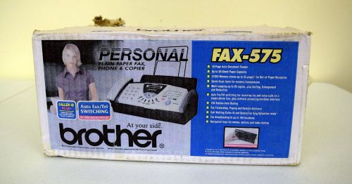 Amazing Brand New Brother Fax 575 Brand New Sealed Caller ID Ready