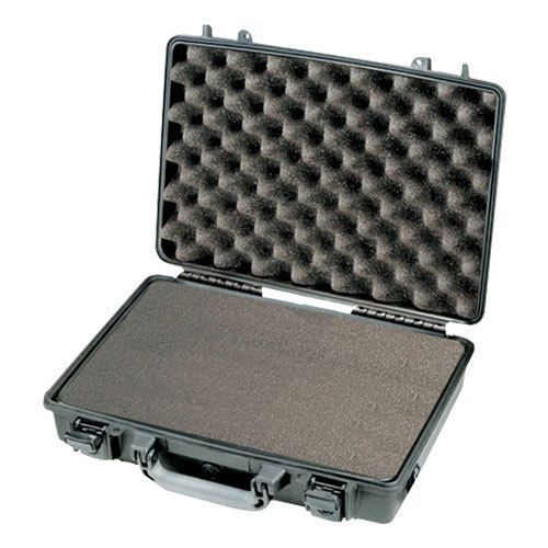 Pelican 1470dt desert tan small laptop case with foam for sale