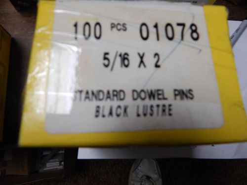 HOLO-KROME  5/16&#034; x 2 &#034;  Standard Dowell Pins Lot of 100 Pcs # 01078
