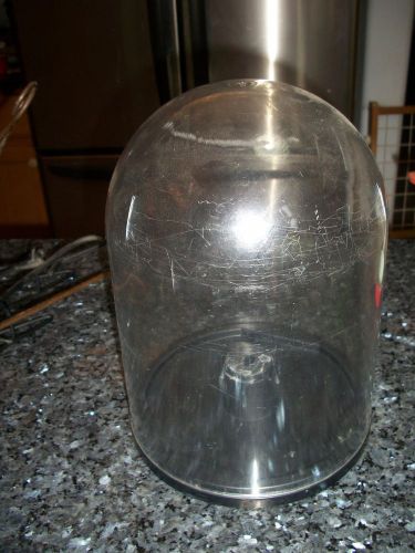 Bell Cloche Plastic Display Case 11&#034; Tall