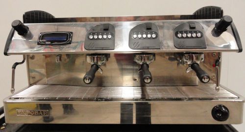 COMMERCIAL ESPRESSO COFFEE MACHINE EXPOBAR 3GR