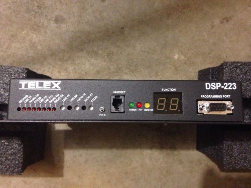TELEX TONE REMOTE ADAPTOR DSP-223 WITH RACK MOUNT TRAY