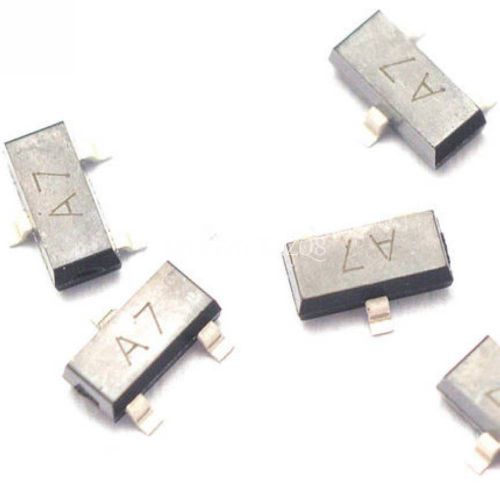 100PCS BAV99 A7 0.2A/70V SOT23 SMD switch transistor