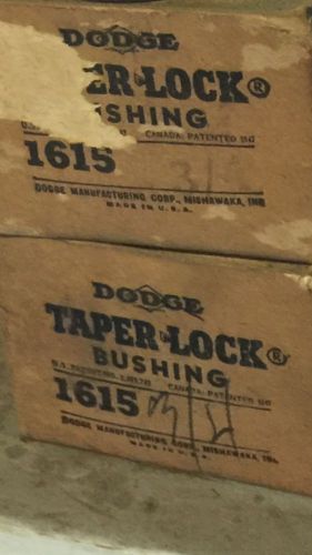 LOT 6  1615 3/4&#034; Dodge Taper Lock Bushings new &#034;old stock&#034;