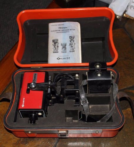 Lietz Sokkisha Red Mini D70127 Electronic Surveying Theodolite 2 Battery Packs
