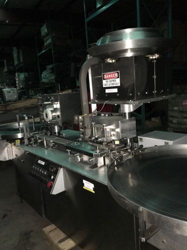POWDER FILLER CAPPER LINE S/S Rotary Feeding &amp; Accumulation Tables