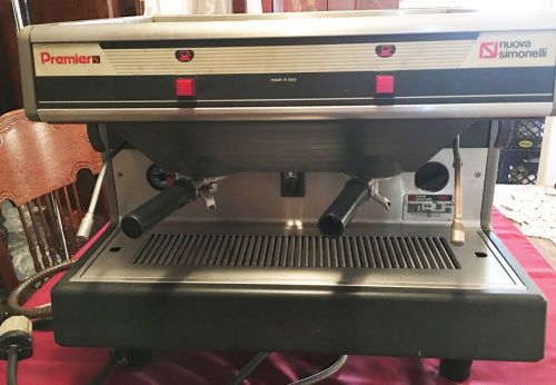 Nuova Simonelli Premier / 5, Commercial Espresso Machine 2 GROUP Semi Automatic