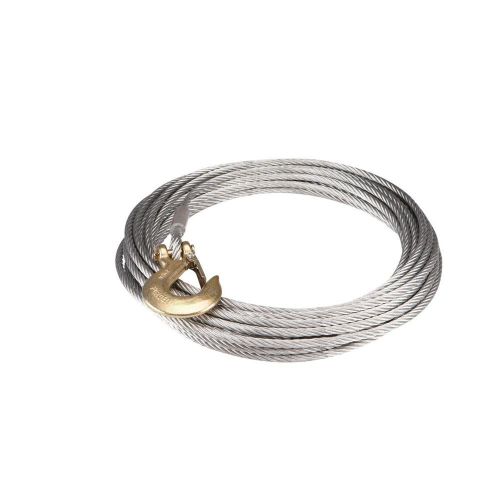 3/8 in. x 65 ft. replacement winch cable with hook for sale