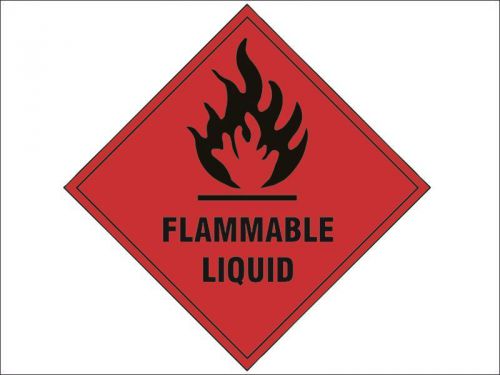 Scan - Flammable Liquid SAV - 100 x 100mm