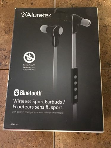 Aluratek Bluetooth Wireless Sport Earbuds ABH13F
