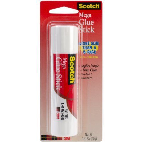 Scotch Mega Glue Stick,1.4 Ounces (6108-MEGA )