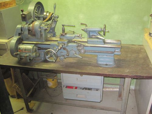 South Bend 9 Model A Toolroom Bench Lathe, 3 ft Bed, 4 Jaw Chuck + more tooling