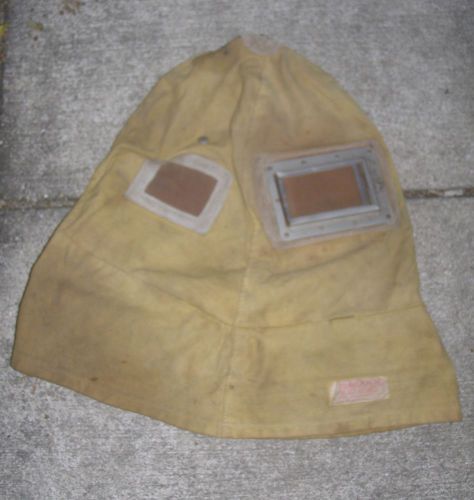 Vintage sand blast helmet / mask no. 30 ruemelin milwaukee, wi industrial for sale