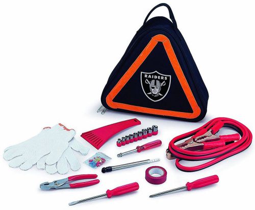 Oakland Raiders NFL Roadside Emergency Vehicle Car Tool Kit