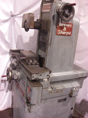 Brown and Sharpe surface grinder 5x10 micomaster all manual