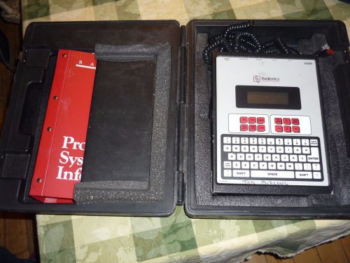 Radionics Alarm Bosch Security D5200 Programmer w/ manuals Used with case