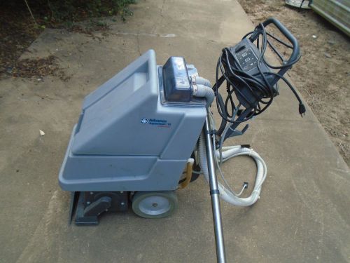 Good used nilfisk advance aquaclean 15 walk behind carpet extractor w/wand for sale