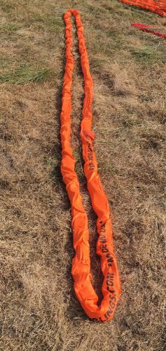 Lift all endless sling orange 20&#039; round strap restraint usa made for sale