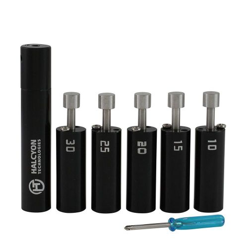 Tool for US 5 in 1 Wire Coil Winder 1, 1.5, 2, 2.5, and 3mm Set Black