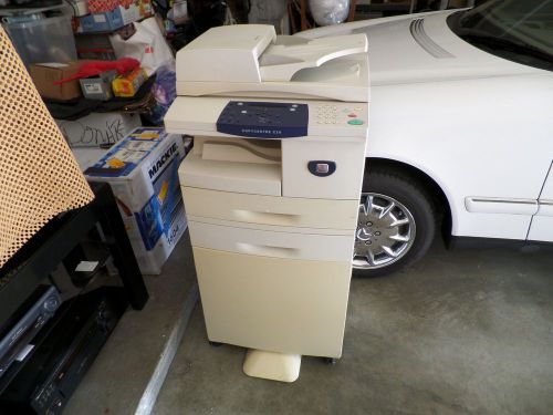 Xerox copycentre c20 copier xlnt working/cosmetic condition dual trays stand a1 for sale