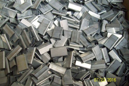 *LOT OF 1000* 1/2&#034;  CLOSED PUSHER SEAL for STEEL STRAPPING BANDING 8SG0500P