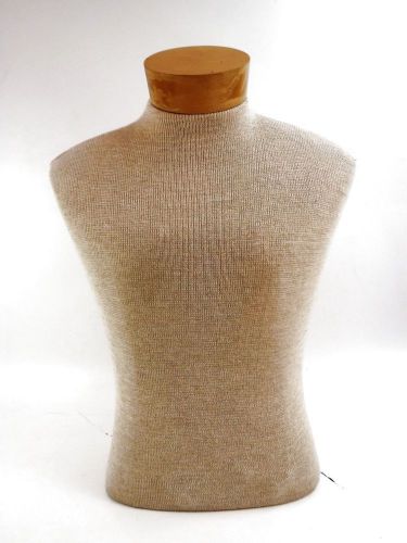 Male Torso Used Body Form Cloth Covered No Pole/Stand