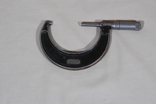 Vintage Starrett Outside Micrometer #436 2-3&#034; .001 Used