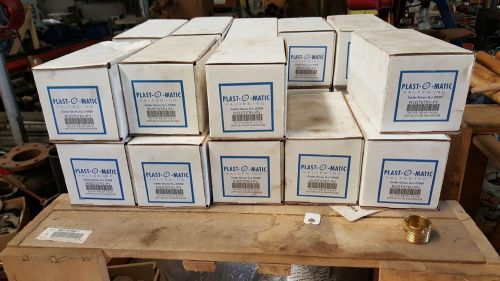 20 new in box 3/4&#034;  plast-o-matic pvc relief valve  with ptfe viton diaphragm for sale