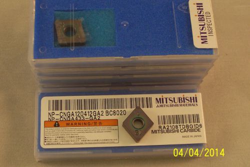 CNGA 433 GA2 BC8020 MITSUBISHI CBN  Inserts (1pcs) New&amp;Original