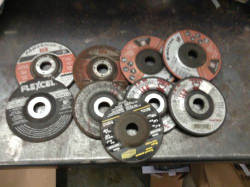 Assorted Grinder Discs the thick kind
