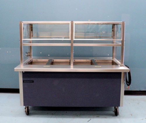 Steam Table Delfield Steam Table 4 Compartments Hot Buffet Table SH-4-NU