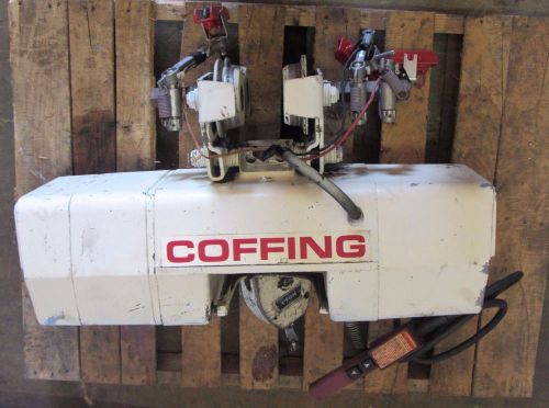 Duff-norton wire rope hoist 1 ton coffing for sale