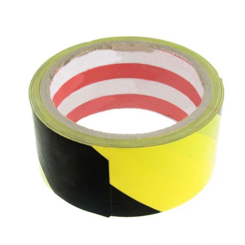 H1 32.8Ft 10 Meters Black Yellow Floor Adhesive Safety Caution Tape