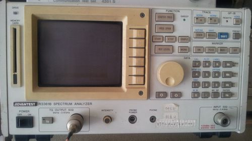 ADVANTEST R3361B 9KHz-3.6GHz Spectrum Analyzer USED 1PC