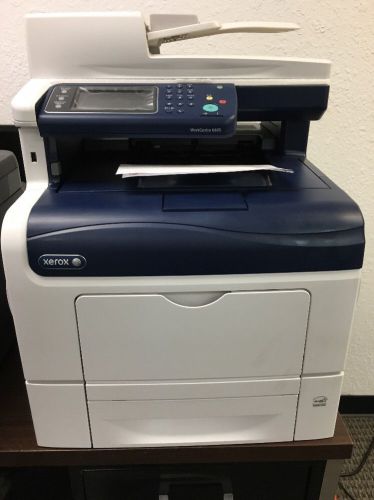 Xerox workcentre 6605dn color copier, print, scan, fax for sale
