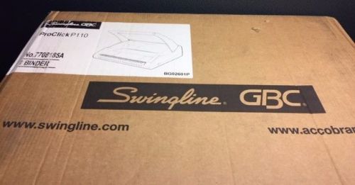 Swingline GBC ProClick P110 Manual Binding System - 7708185