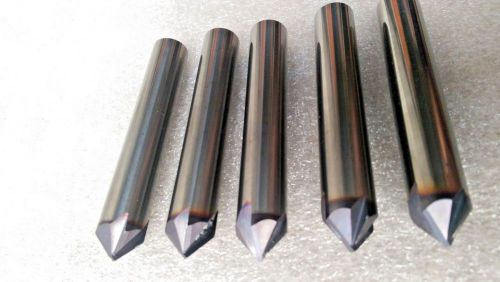 Niagara end mill n76602 carbide 4 flute chamfer 1/2 tiain coated 90 degree bit for sale